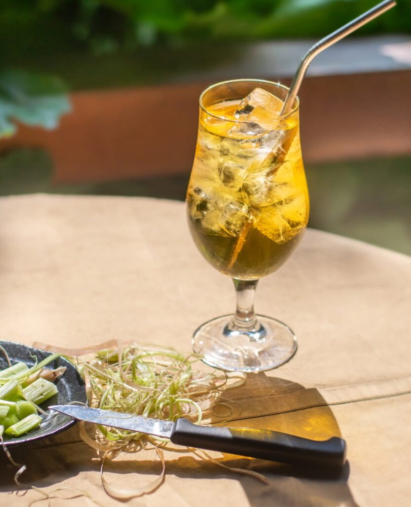 Mocktail à base de thé